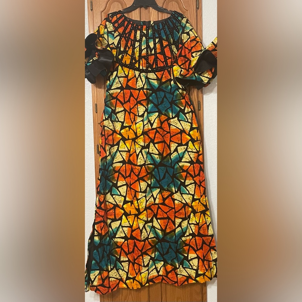 Ankara Maxi Dress